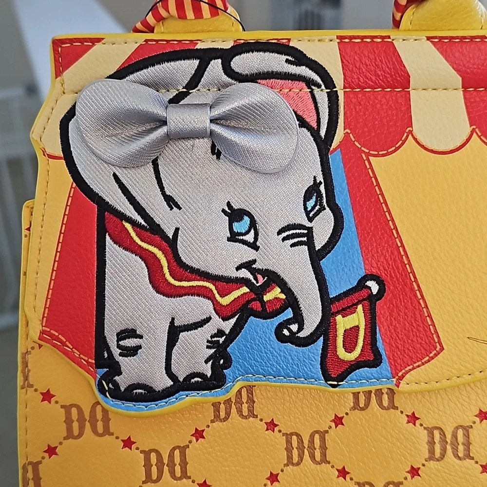 NWT Disney's Dumbo Monogram Mini Backpack